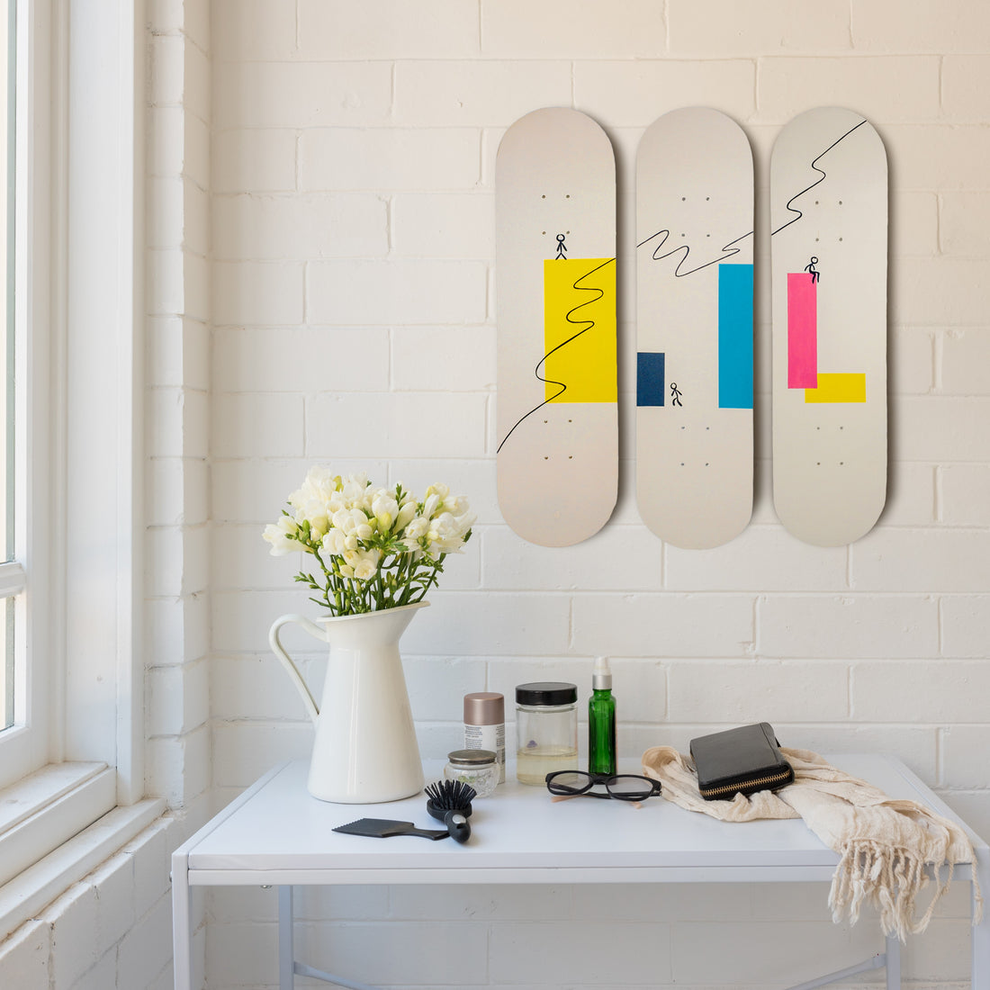 "The Climb" Skateboard Wall Decor