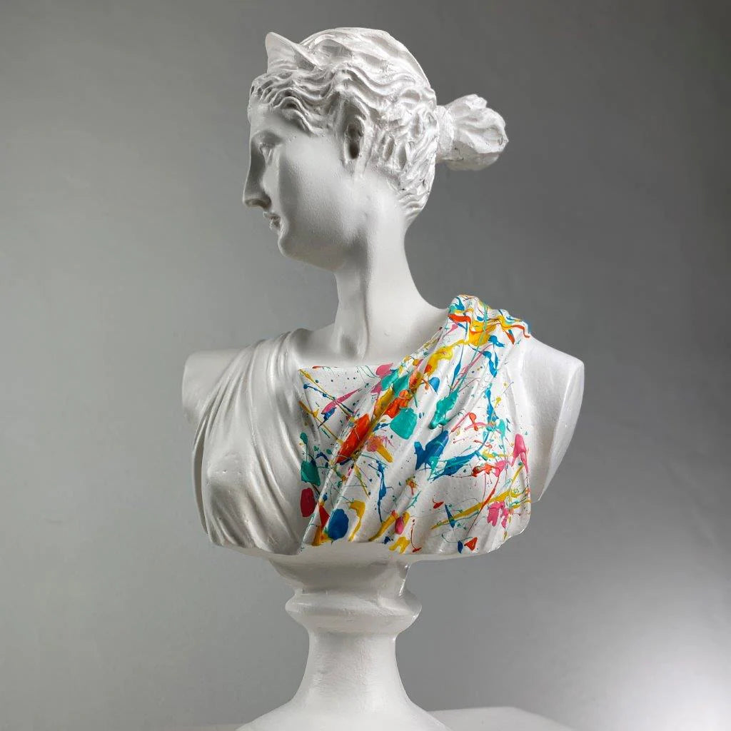 Artemis "Pastel Splash" Sculpture