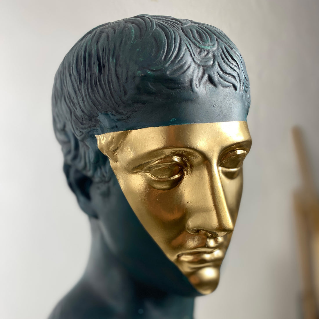 Augustus "Golden Face" Sculpture