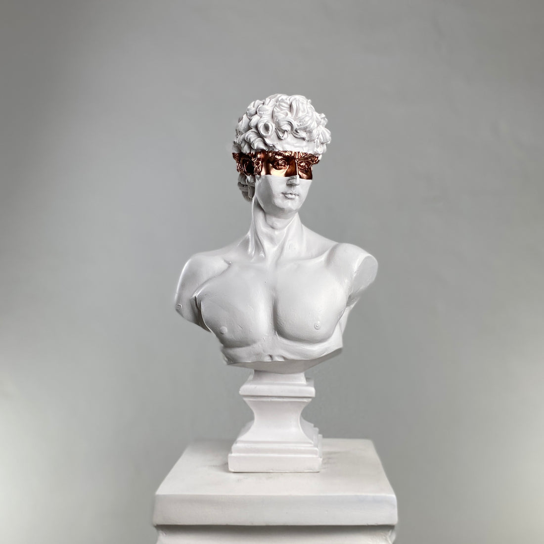 David "Bronze Eyes" Sculpture