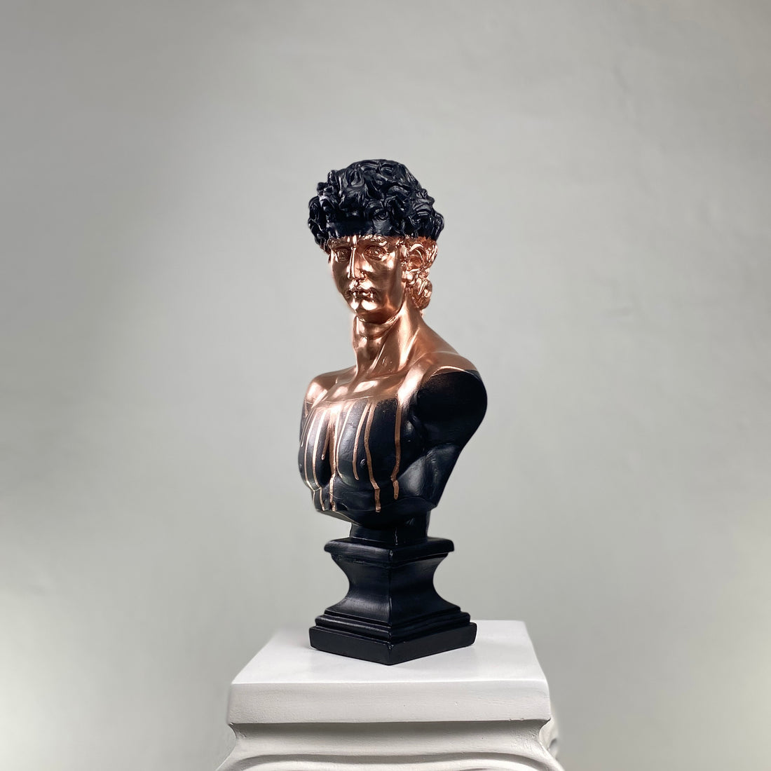 David "Bronze Rain" Sculpture