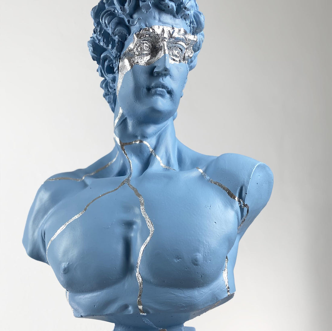 David "Silver Spread" Sculpture